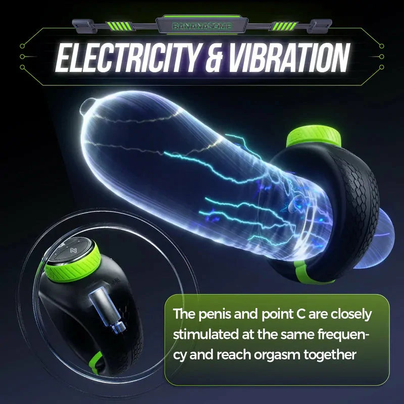 PR1: App-Controlled E-Stim Cock Ring with Precision Twist Fit