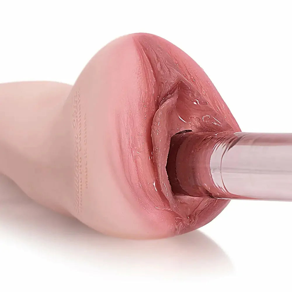 Luxe – 9.65-Inch Mature Silicone Fake Pussy with 6.8-Inch Tunnel