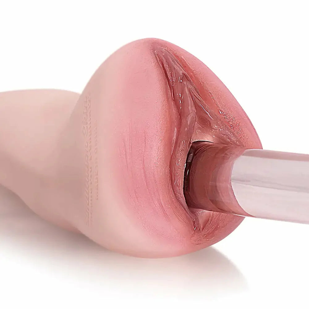 Dawn – 9.65-Inch Silicone Fake Vagina with Deep 6.8-Inch Tunnel