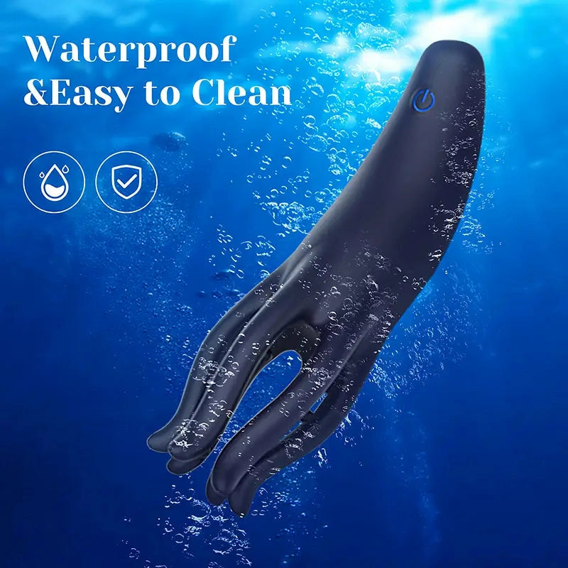 XG17: Monster Tentacle Penis Glans Vibrator with 10 Modes