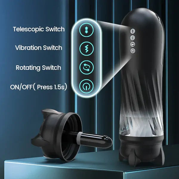 XT3: Male Masturbator with 500 SPM Thrusting, Twist Motion & Heating