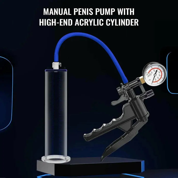 OptiMax Manual Penis Pump with Comfort Grip & Steady Vacuum