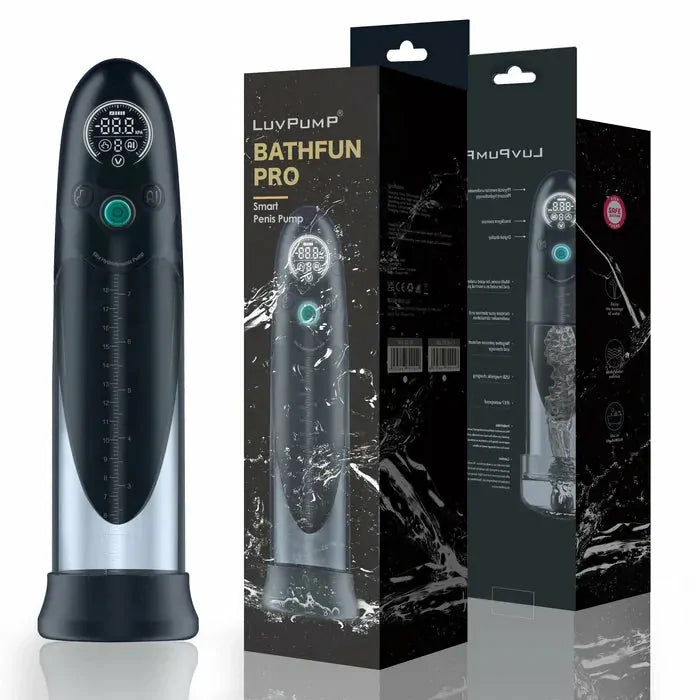 LuvPump Bathfun Pro: Smart Water Therapy Penis Pump
