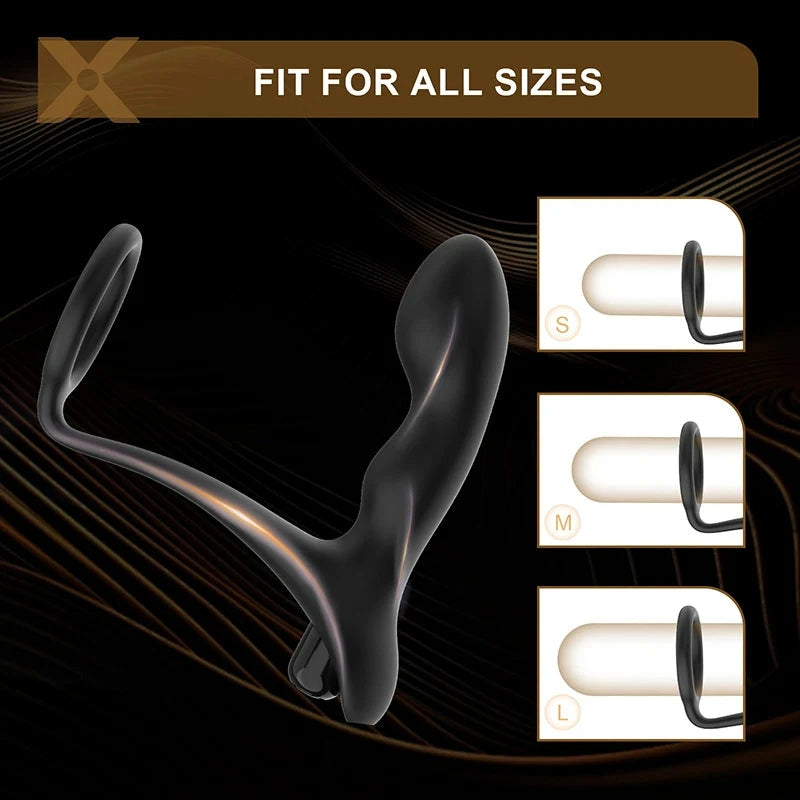 PM1: Leten Raptor Prostate Massager with Hollow Vibration Channel