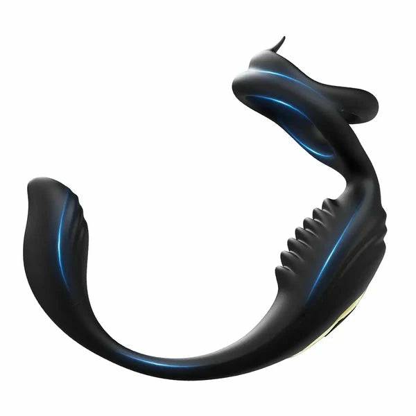 PM5: Ribbed Dual-Motor Prostate Massager with Wireless Remote