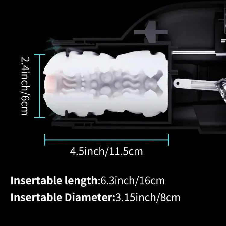 Leten Bermuda Storm: Automatic Masturbator with Sucking, Thrusting & Real Heat