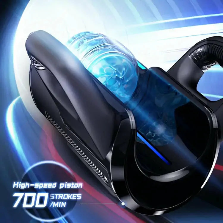 XT5: Auto Masturbator with 700 SPM Motor, Dual Sleeves & Phone Holder