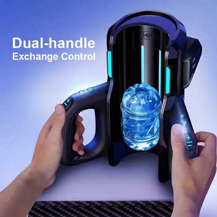 XT5: Auto Masturbator with 700 SPM Motor, Dual Sleeves & Phone Holder