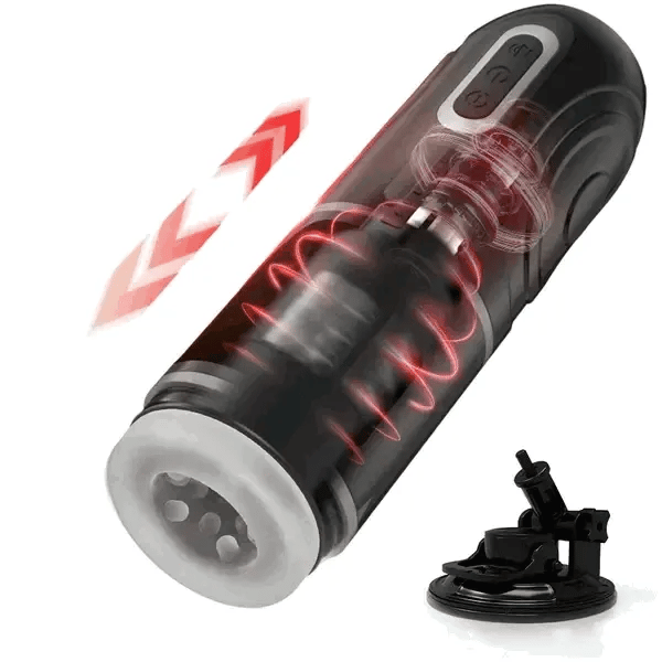 XR12: Blowjob Machine with Thrusting, Rotation & Suction Base
