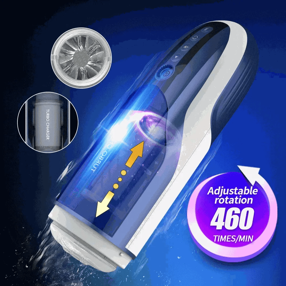 XR9: Blowjob Machine with High-Speed Thrusting Rotation