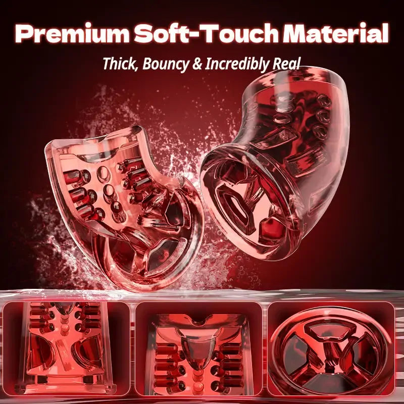 XS5: Blowjob Machine with Sucking, Rotating, Thrusting & Handle
