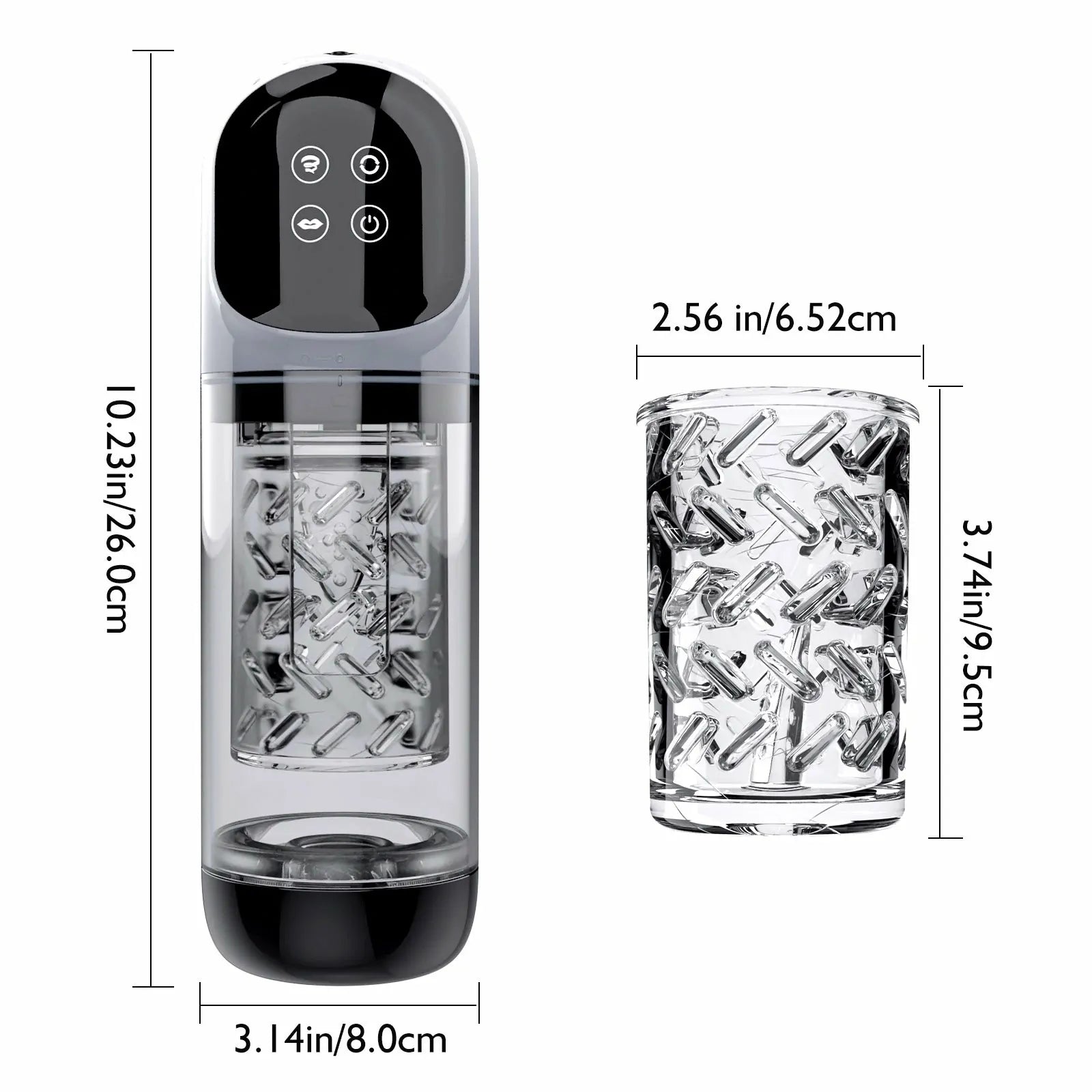 XR3 Plus: Blowjob Machine with Suction Rotation & Fully Waterproof