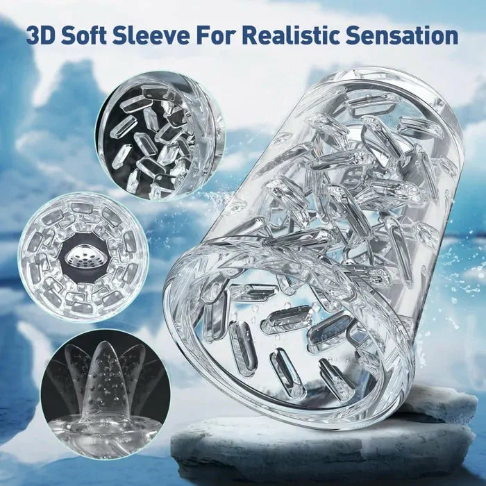 XR3 Plus: Blowjob Machine with Suction Rotation & Fully Waterproof