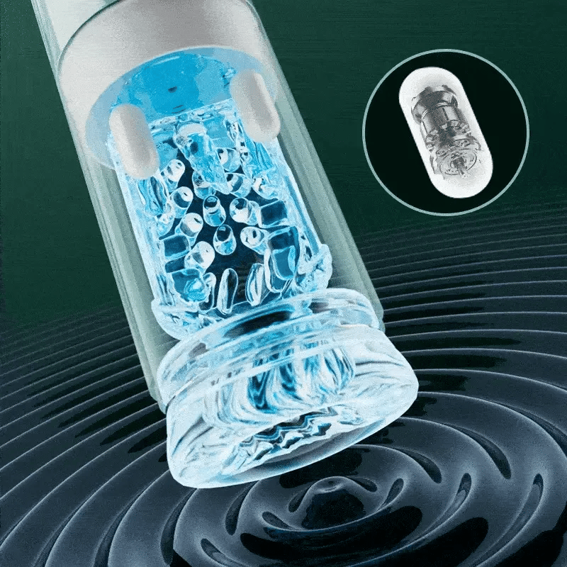 XR4: Blowjob Machine 5 in 1 Sucking Rotating Thrusting Vibrating Waterproof