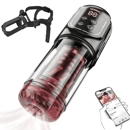 XR4 Pro: Blowjob Machine with App Control, Multi-Action Power & Waterproof Design