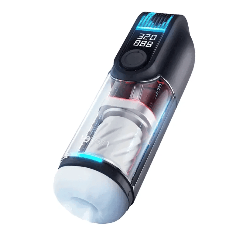 XT27: Blowjob Machine with 320 SPM Thrusting, Dual Heat & LED Dashboard