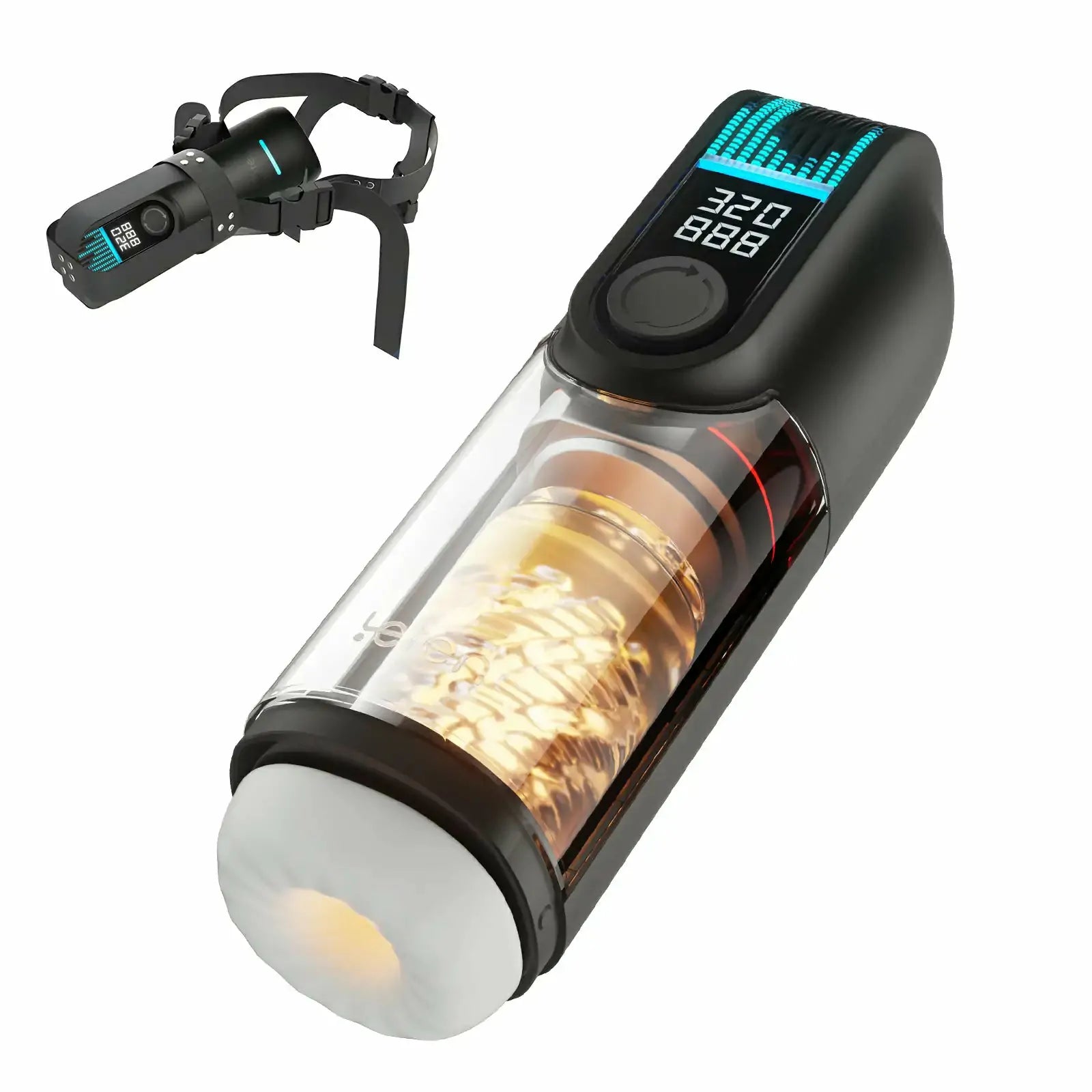 XT27: Blowjob Machine with 320 SPM Thrusting, Dual Heat & LED Dashboard
