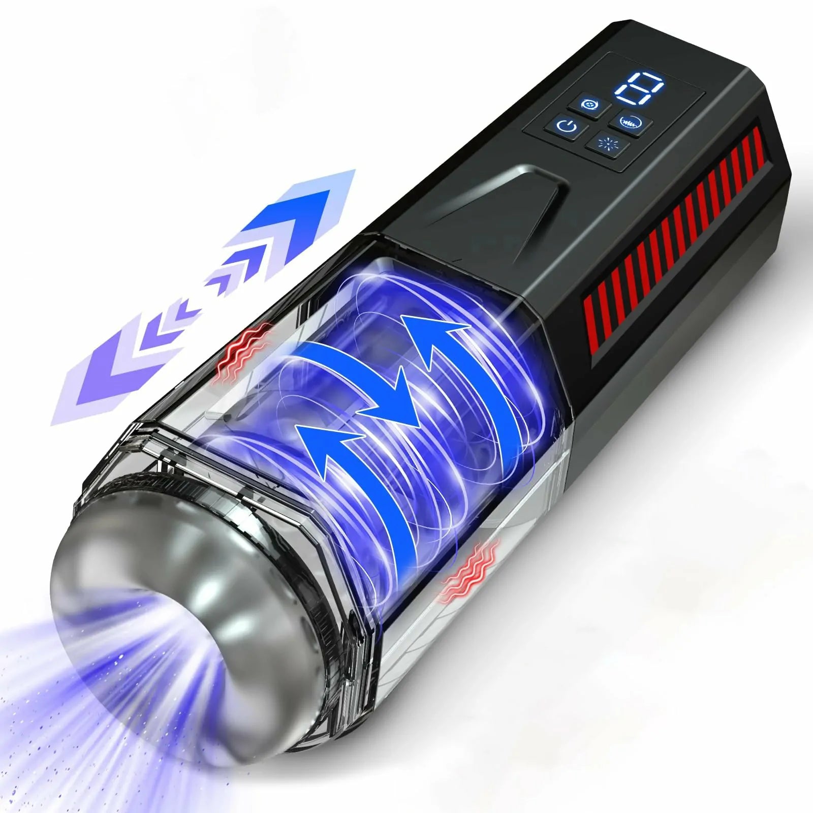 XR6: Blowjob Machine with Thrusting, Rotation, Vibration & Tongue