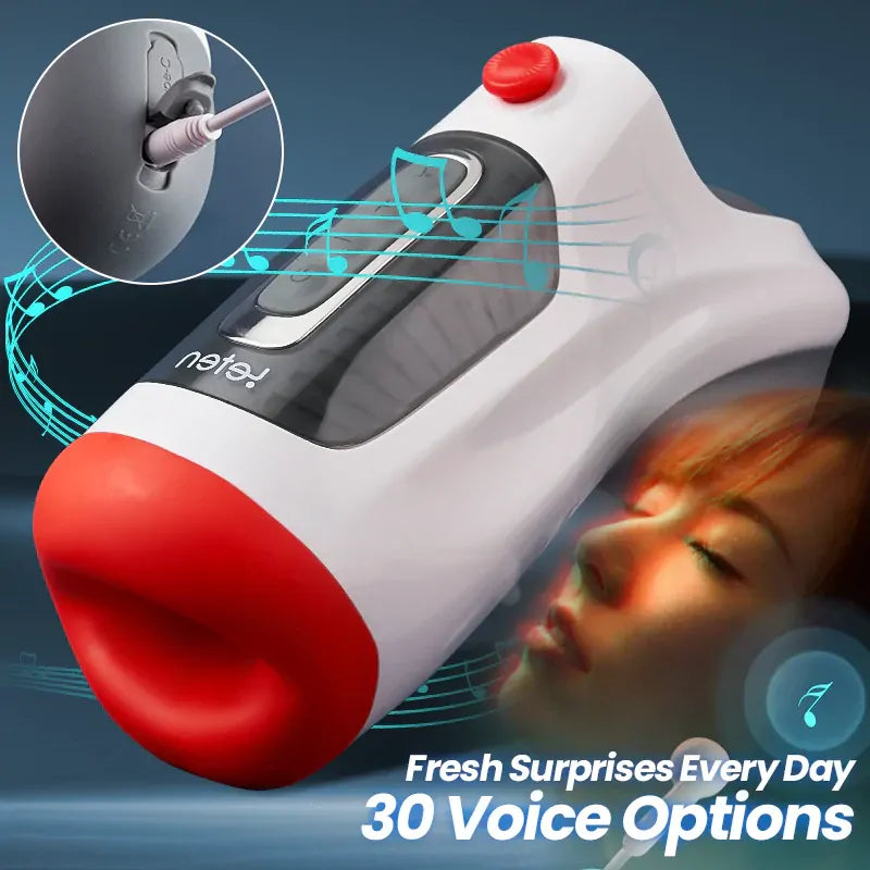 Leten Air Blast: Blowjob Simulator with Air-Control Vacuum & Vibrating Stroker