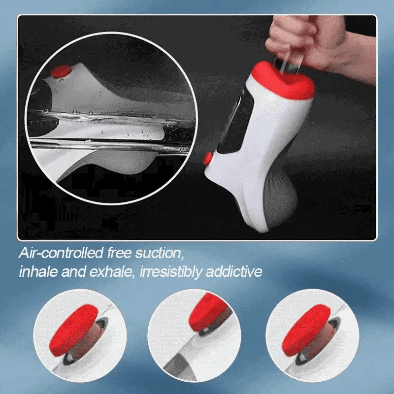 Leten Air Blast: Blowjob Simulator with Air-Control Vacuum & Vibrating Stroker