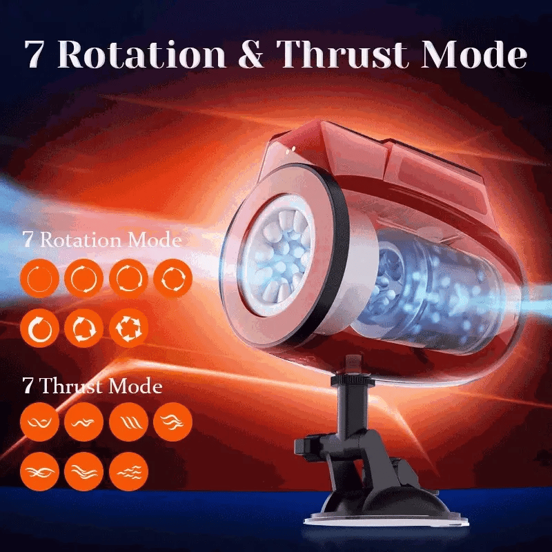 XR7: Male Masturbator with Dual Ends, Motion & Fully Waterproof