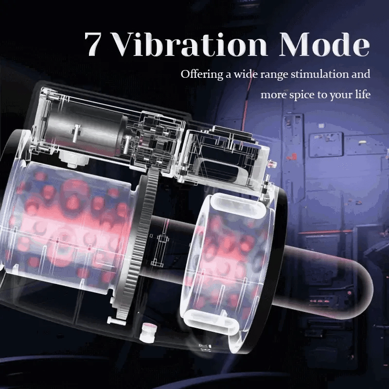 XR7: Male Masturbator with Dual Ends, Motion & Fully Waterproof