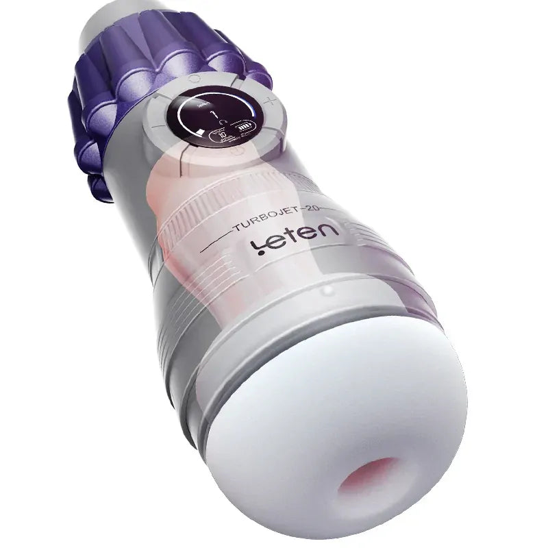 Leten TurboJet: Male Masturbator with 10 Suction & Vibration