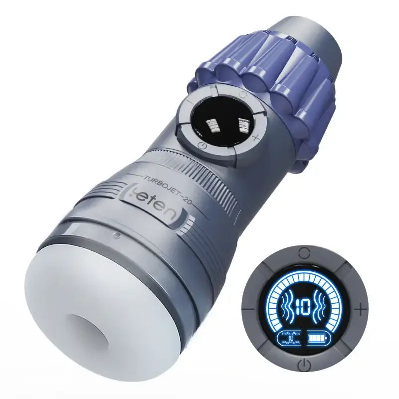 Leten TurboJet: Male Masturbator with 10 Suction & Vibration