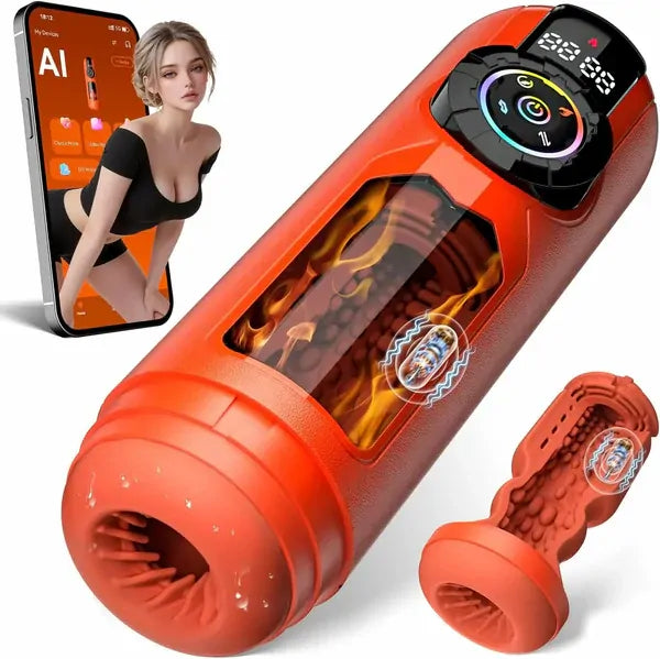 XT12: Male Masturbator with 5-in-1 Motion, Heating & App Control Highlights: