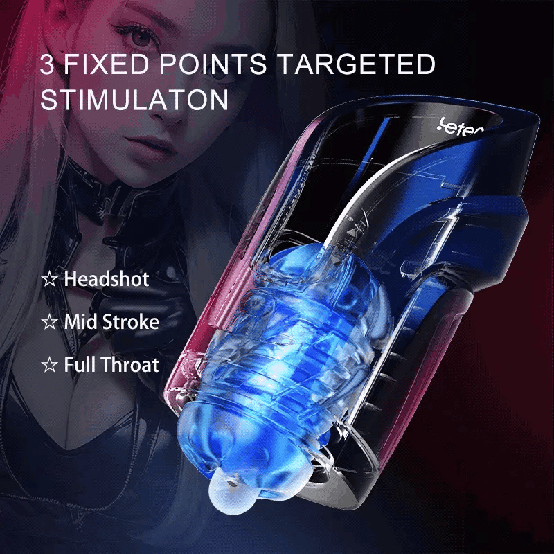 XT5 Mini: Male Masturbator with 600 SPM Motor, Dual Sleeves & 100 Patterns