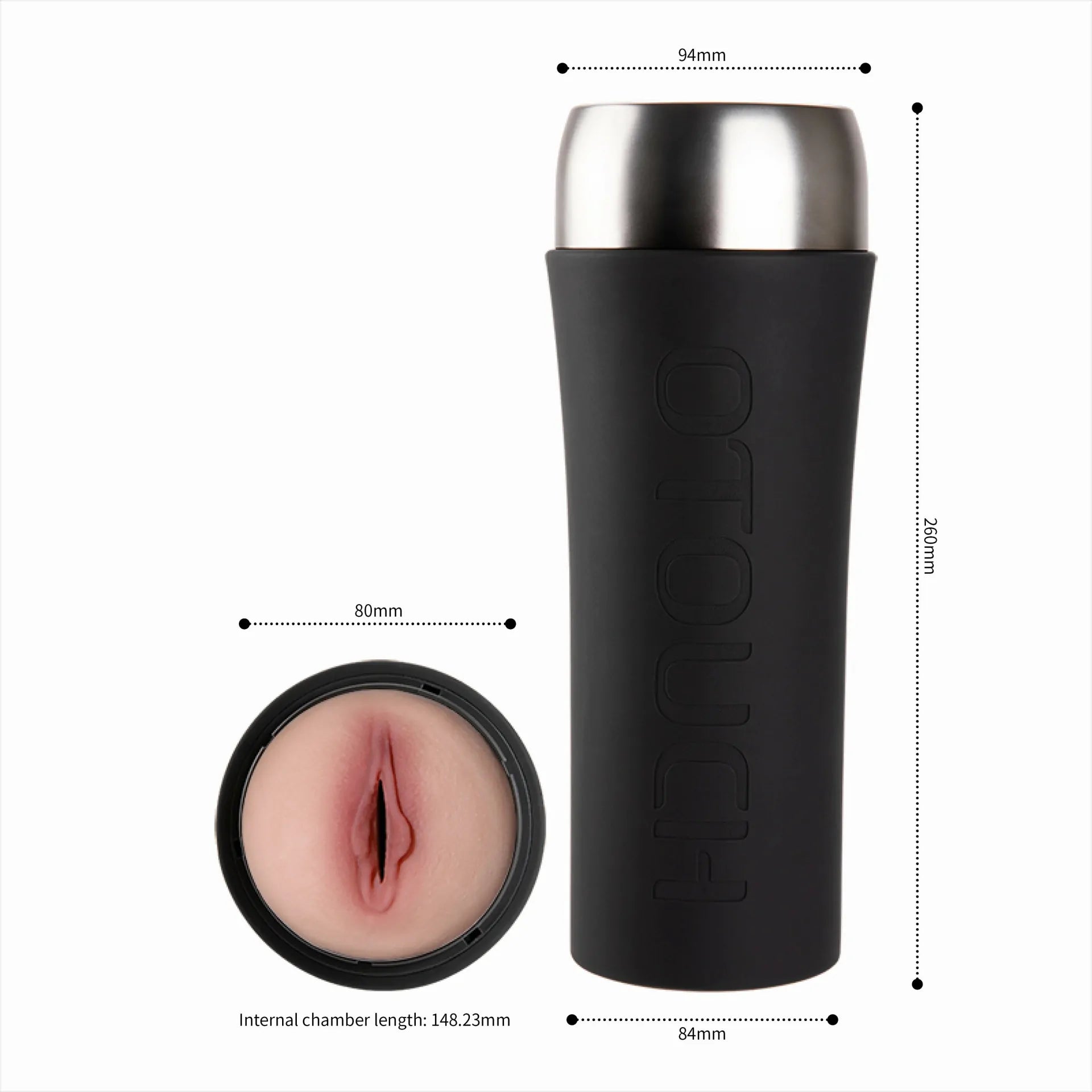 XV2: Male Masturbator with Privacy Lock, Suction, Clamp & Vibration
