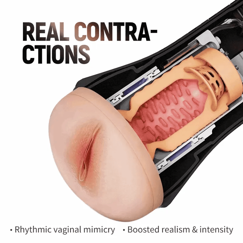 XV2: Male Masturbator with Privacy Lock, Suction, Clamp & Vibration