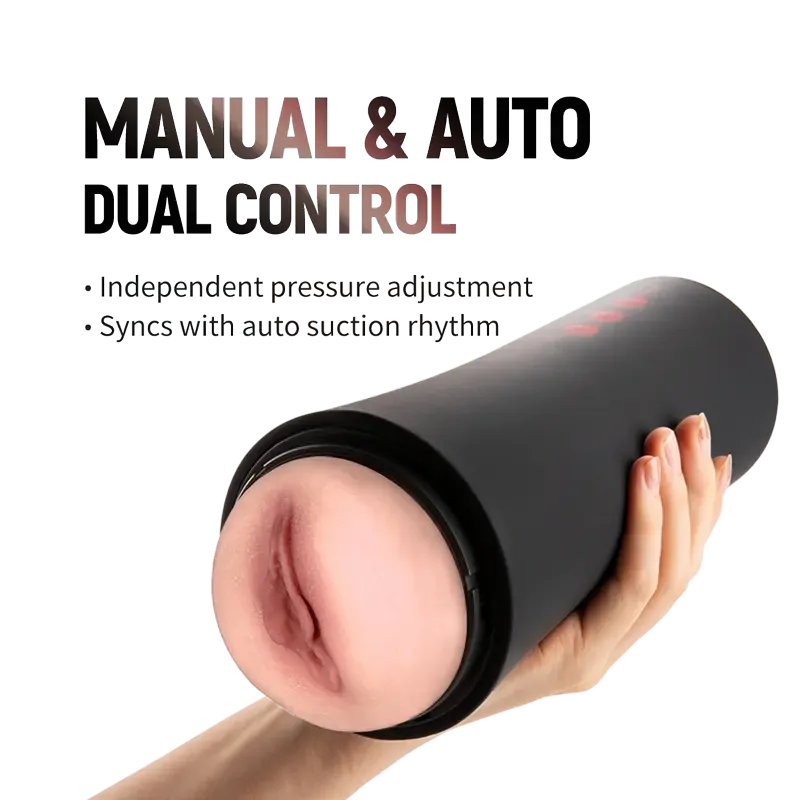 XV2: Male Masturbator with Privacy Lock, Suction, Clamp & Vibration