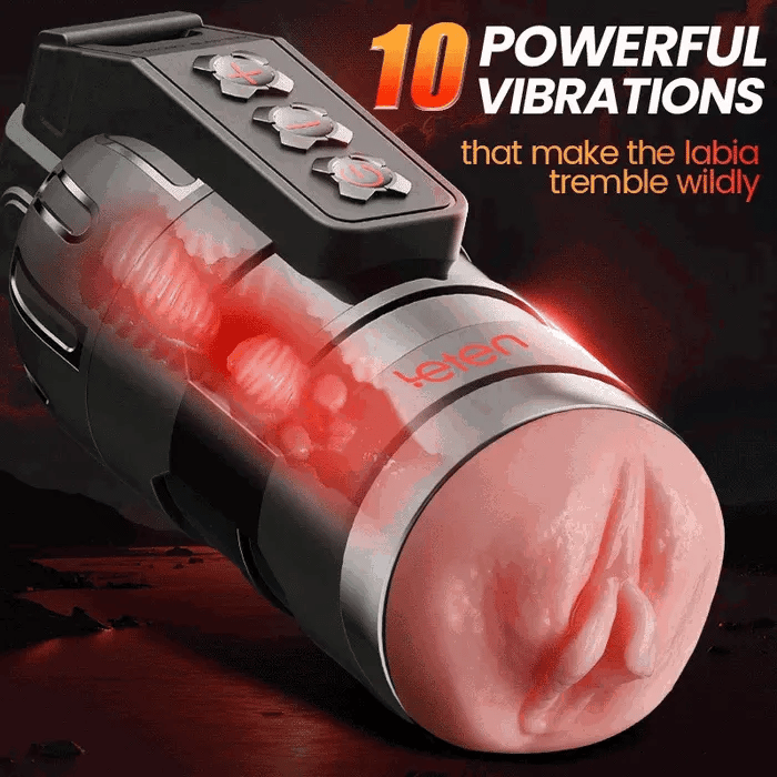 Leten Powerful Blasting: Male Masturbator with App Control & Vibration
