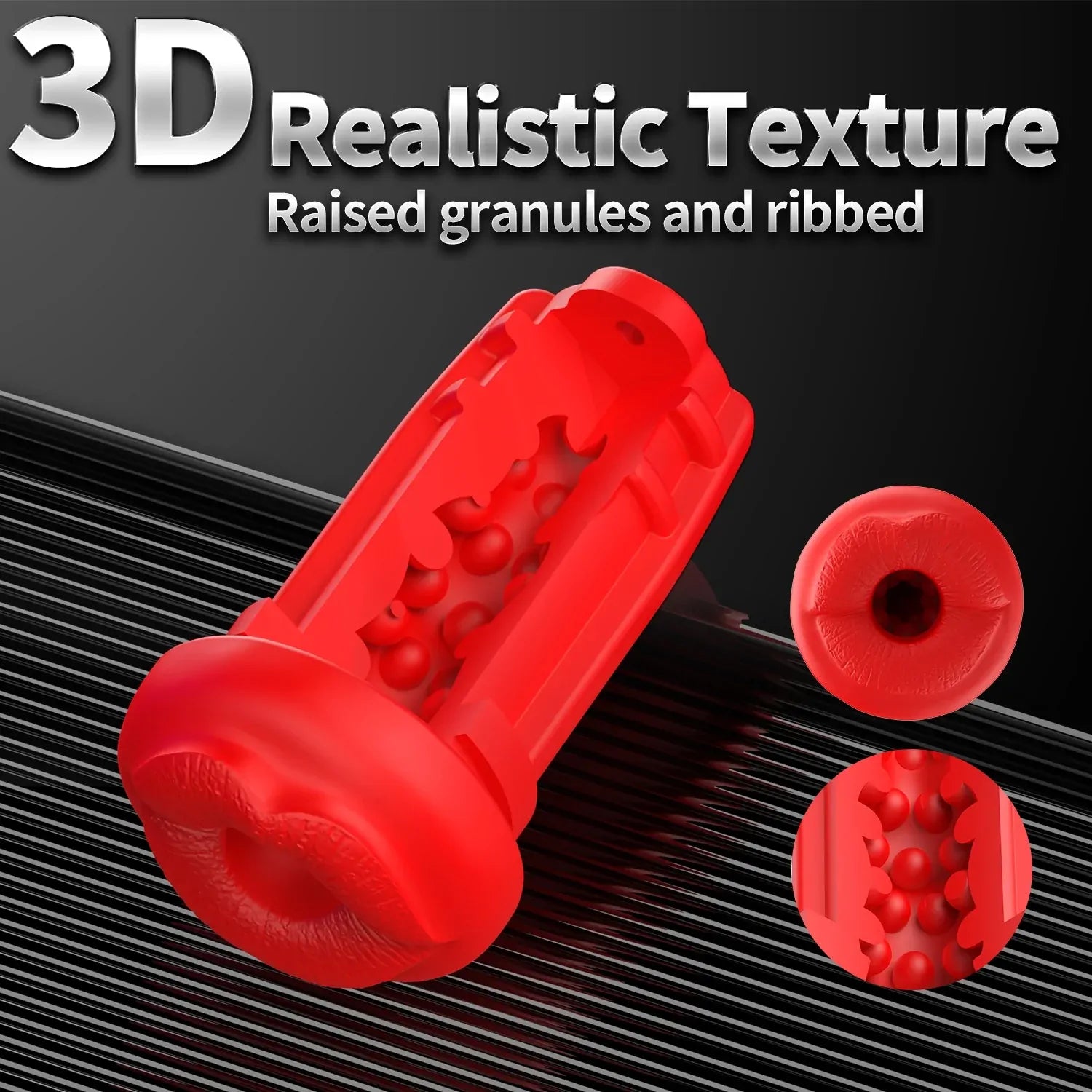 XS1: Male Masturbator with Suction, Vibration, Heat & Phone Holder