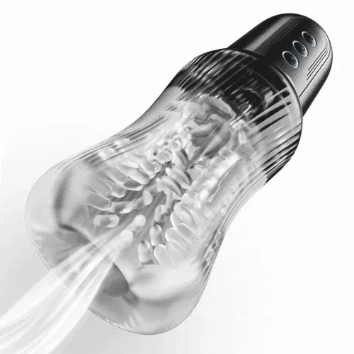 XS14 Pro: Male Masturbator with Handle, Suction & Dual Motors