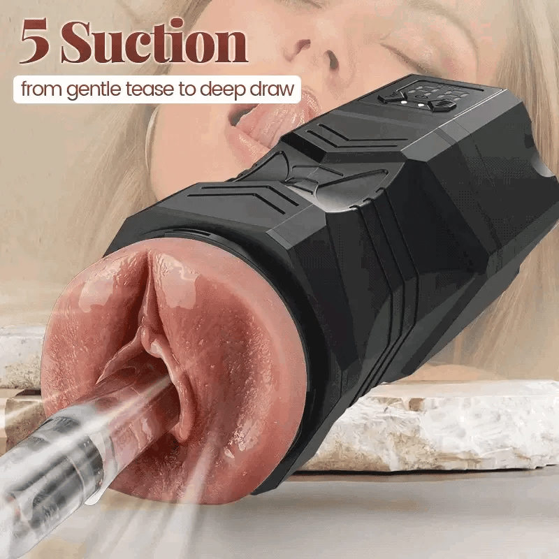 XV10: Male Masturbator with Vacuum Suction, 9 Vibes & Fully Waterproof
