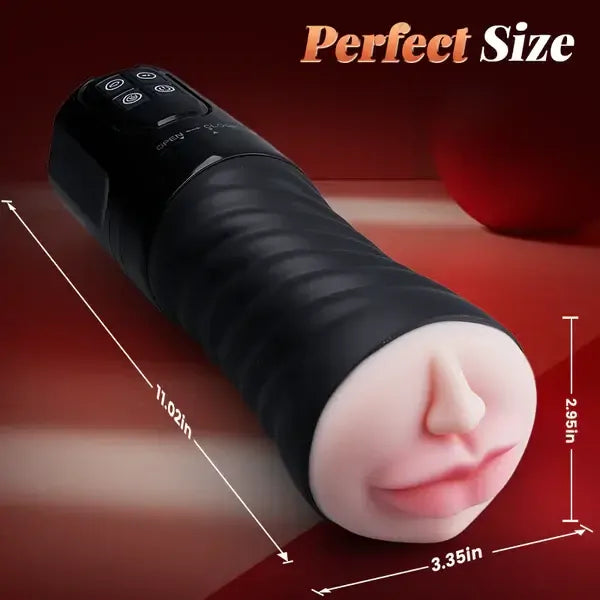 XV5: Male Masturbator with Oral Suction, Vibration & Remote Control