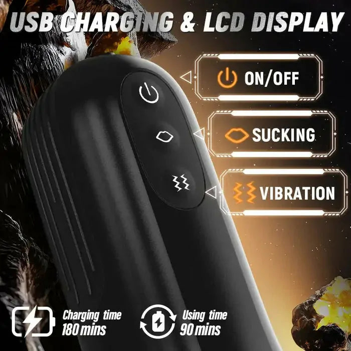 XV6: Male Masturbator with Power Suction, Tight Entry & Vibration