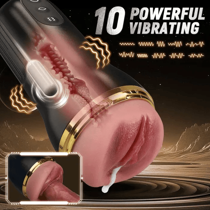 XV6: Male Masturbator with Power Suction, Tight Entry & Vibration