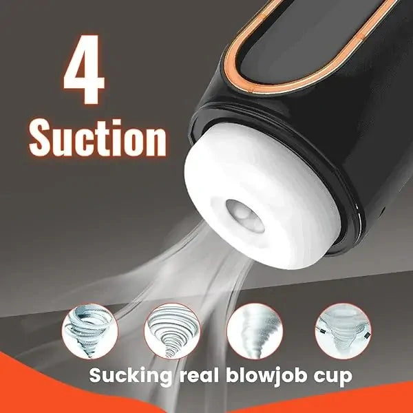 XT1: Male Stroker with Hands-Free Mount, Thrusting, Suction & Vibration