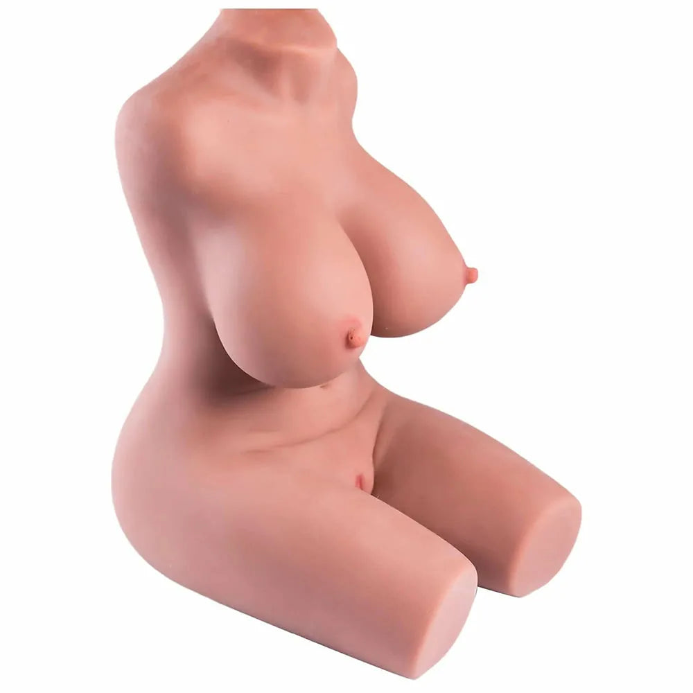 Alina: 3.1 kg Tan Mini Sex Doll with Flexible 3-in-1 Curves