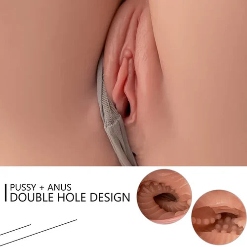Carmen: 42 lb Mature TPE Torso with Big Breasts & Dual Tunnels
