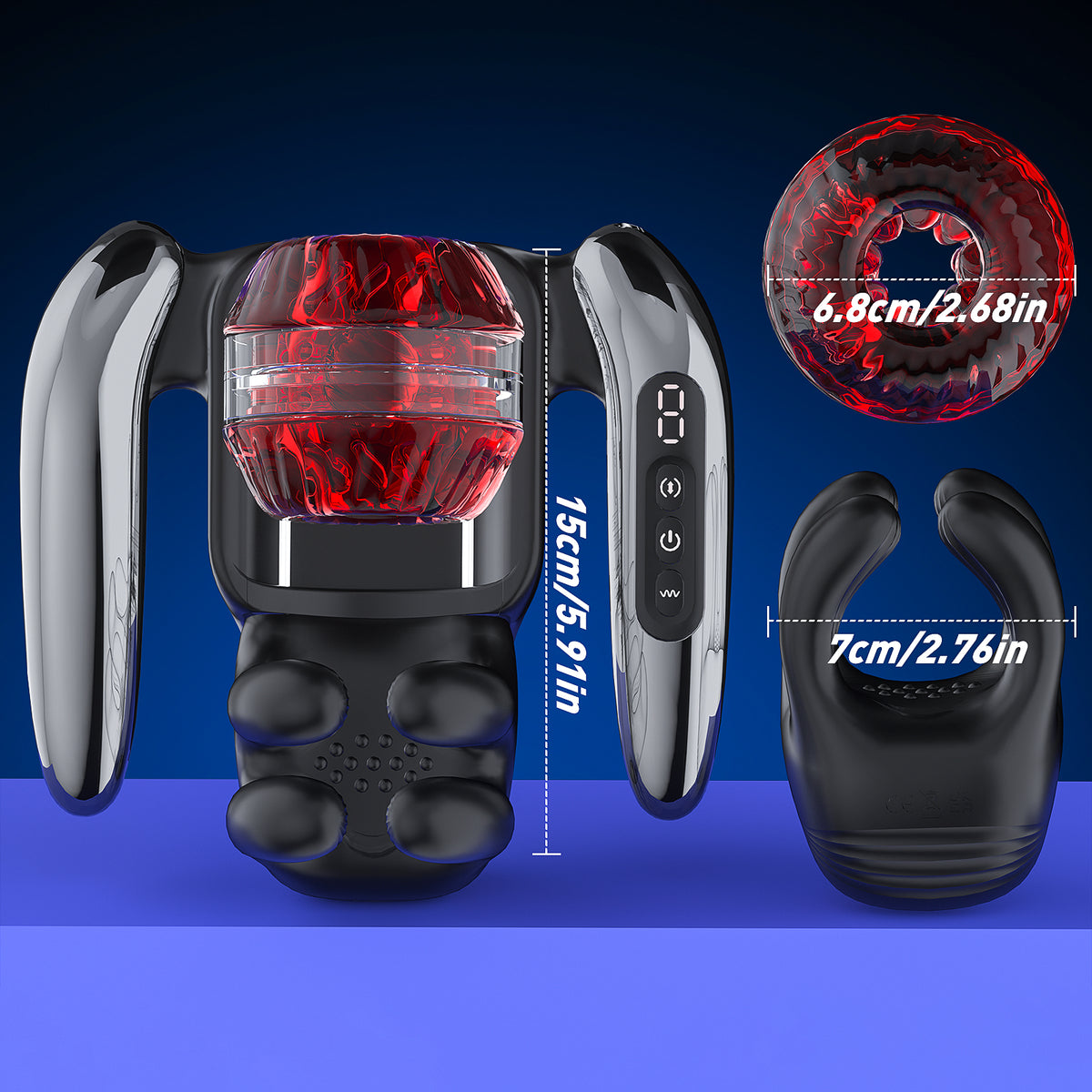 XG21 PLUS: 3-in-1 Automatic Masturbator & Stamina Trainer with 9 Thrusting & Vibration Modes