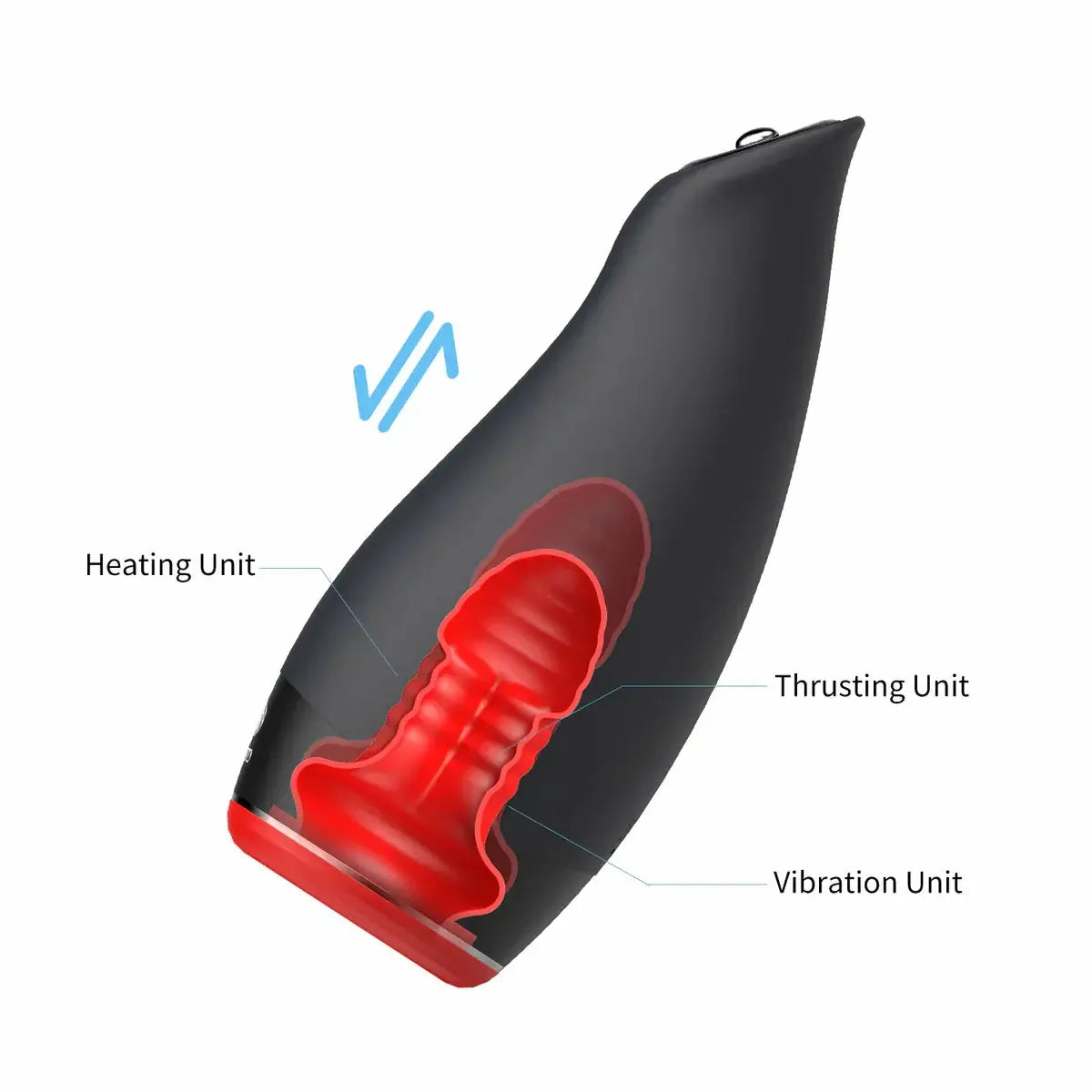 XV9: Blowjob Machine with Joystick Control, Heating, Thrusting & Vibration
