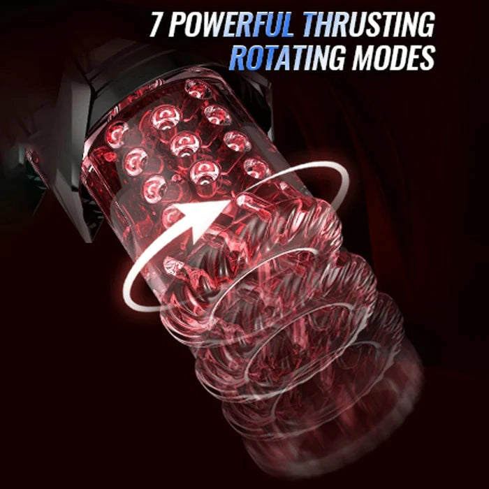 XT20 Pro: Waterproof Blowjob Machine with Thrusting, Rotation & App Control