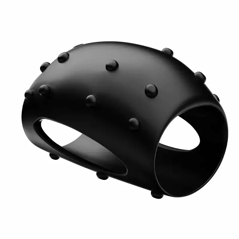 PR2: Wearable Vibrating Cock Ring with Textured Penis Sleeve