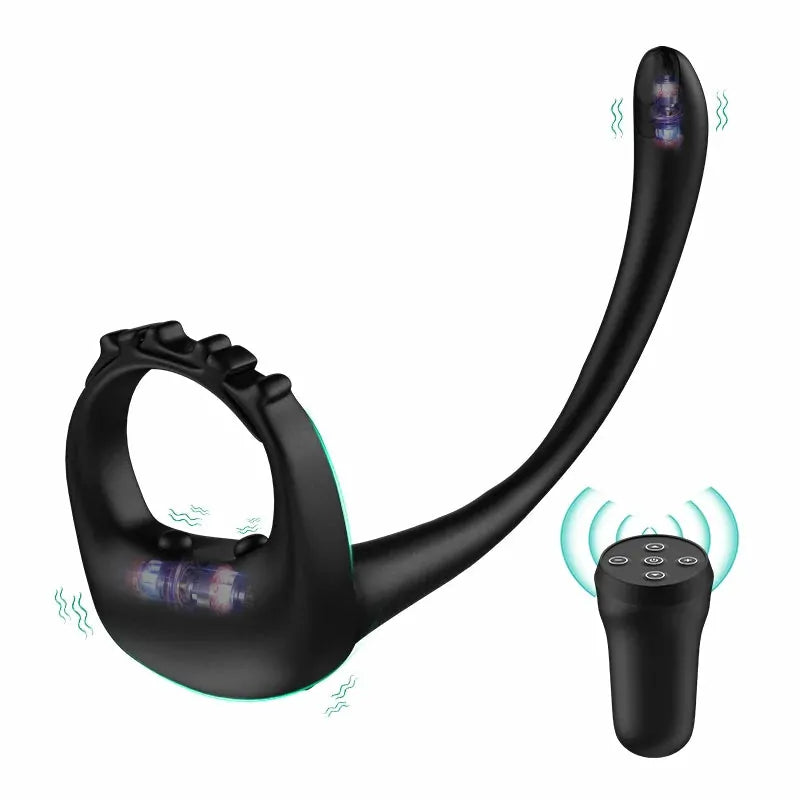 PR4: Remote-Controlled Cock Ring and 3-in-1 Prostate Massager