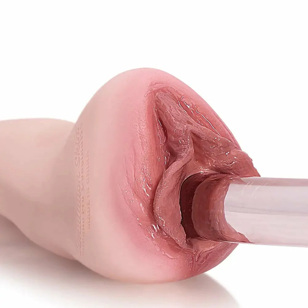 Grace – 9.65-Inch Realistic Silicone Fake Pussy with Deep Tunnel