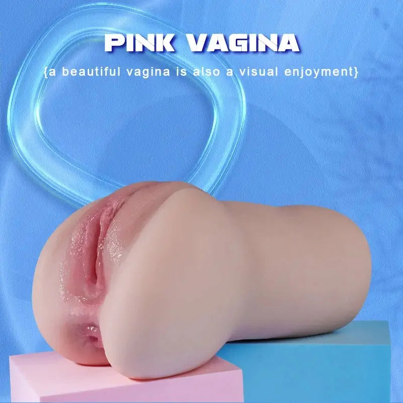 Fever – 6.7-Inch Dual-Channel TPE Fake Pussy, 1.1 kg